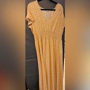 Maxi Spring Yellow Dress